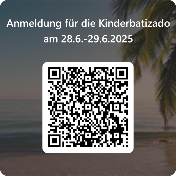 QR-Code Anmeldung zur Kinderbatizado